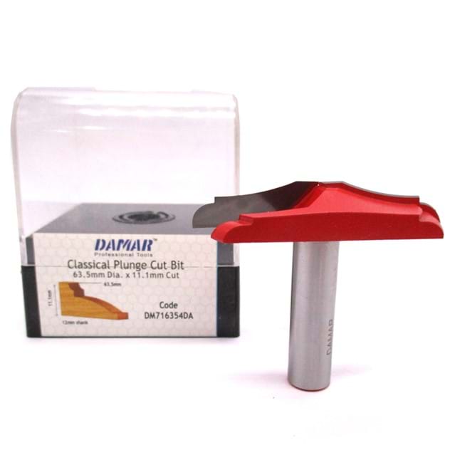 تیغ پروفیل لبه کلاسیک قطر 63.8mm کارگیر 11.1mm شفت 12mm دامار مدل DM716354DA