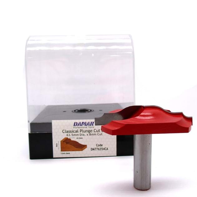 تیغ پروفیل کلاسیک قطر 63.5mm کارگیر 8mm شفت 12mm دامار مدل DM776354CA     