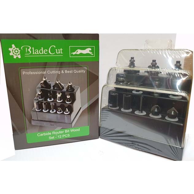 ست اورفرز 12عددی شفت  8mm برند Proucut